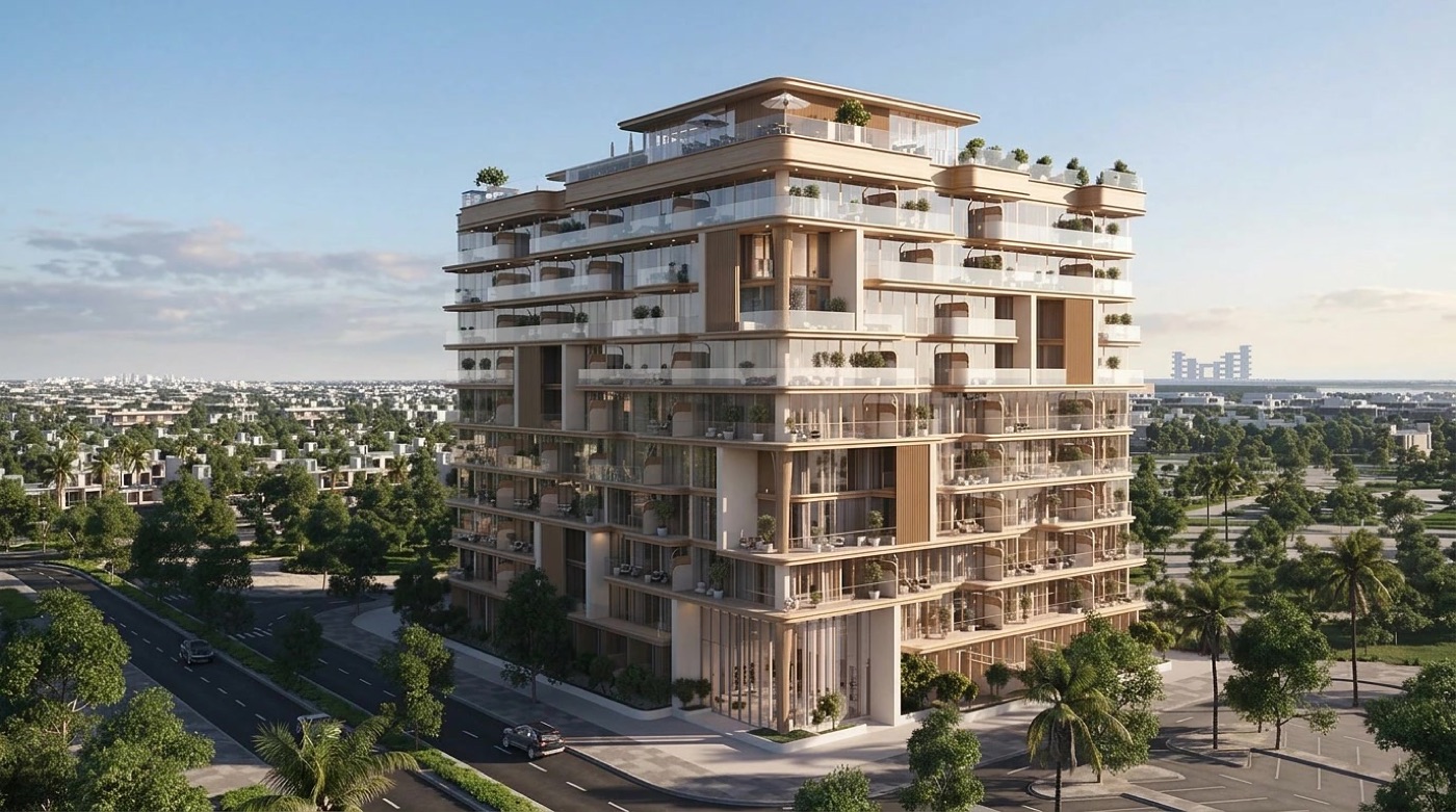 L'immeuble Element by IMAN, 12 étages, à Dubai Science Park (rendu du promoteur)